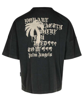 Palm Angels "Statement Monogram" crew-neck t-shirt PMAA002F24JER0071009