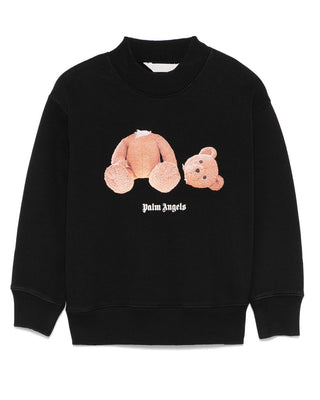 Palm Angels Felpa girocollo Bear PBBA012C99FLE0041060