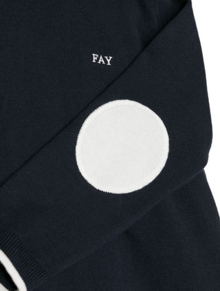 Fay Crewneck Sweater with Logo FU9P30-Z1376