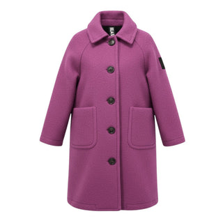 Montereggi Cappotto monopetto in lana cotta FW47519K