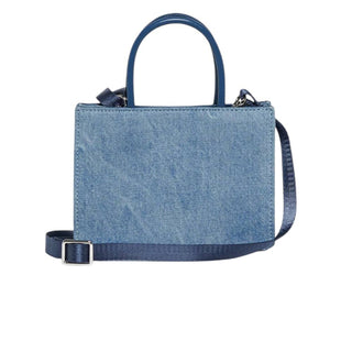Diesel Mini borsa in denim con logo in rilievo J02529-P1730