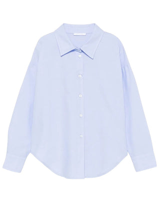 Lù:Lù Camicia azzurra a maniche lunghe LL3260