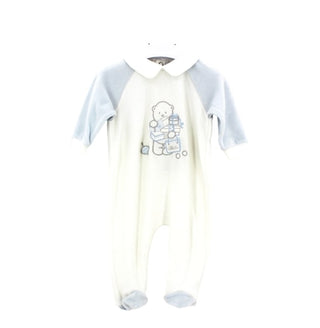 Aletta Baby Onesie re444109 Teddybär-Muster