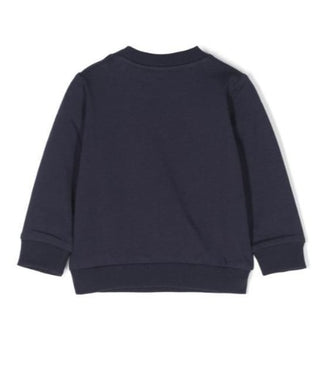 Moschino Crewneck Sweatshirt with Logo and Symbol MOF04Q