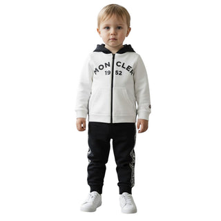 Moncler Tuta Sportiva In Cotone Per Neonato F29518M73020