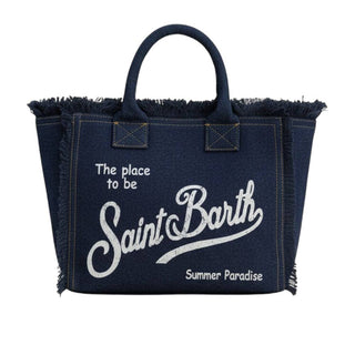 Mc2 Saint Barth Borsa Colette In Denim Scuro COL0001/00431L