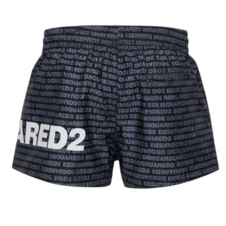 Dsquared2 Boxer Mare Nero Da Bambino DQ3296-D0AH7-DQ900