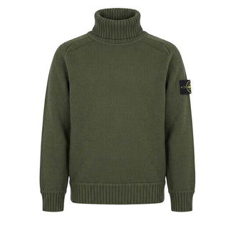 Stone Island Pullover mit hohem Kragen 7716504A2