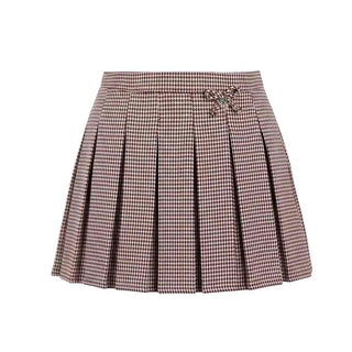 Kocca Gonna Pied-De-Poule A Pieghe A26BGO9640ABQD3684 Per Bambina