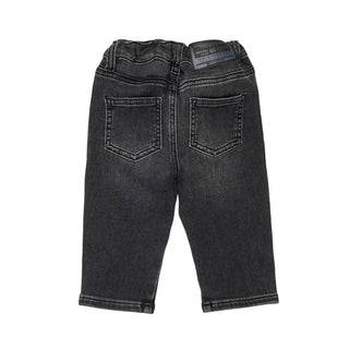 Diesel Jeans In Denim Nero K00322-KXBU4-K02 Per Neonato