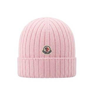 Moncler Cappello Rosa In Lana Vergine L29513B00006-529 Per Neonata