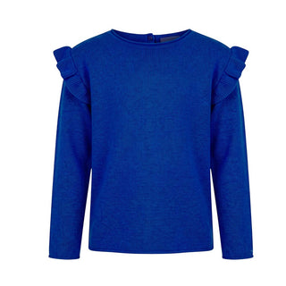Il Gufo Pullover mit Rüschen A18MA264EM220