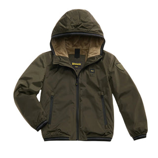 Blauer Cedric Junior Jacket 24WBLKC11499 With Fur Inside