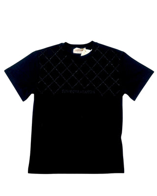 Elisabetta Franchi T-shirt girocollo con logo EFTS227