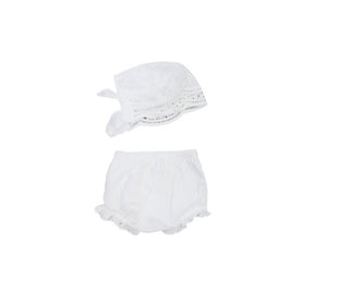 Tartaleta Vestina Ceremony mit Culotte und Mütze B4734 mit Knöpfen hinten