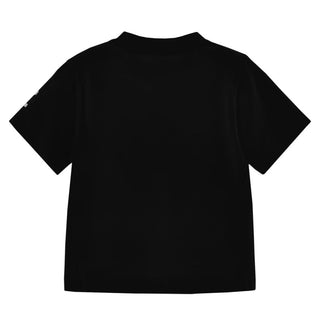 Balmain T-Shirt mit Rundhalsausschnitt und Logo 6R8O31