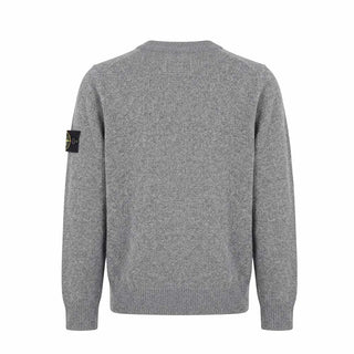 Stone Island Maglia Girocollo In Misto Lana 7716502A1 Per Bambino