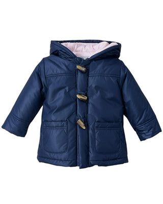 Aletta Giubbino blu trapuntato da neonata R666059