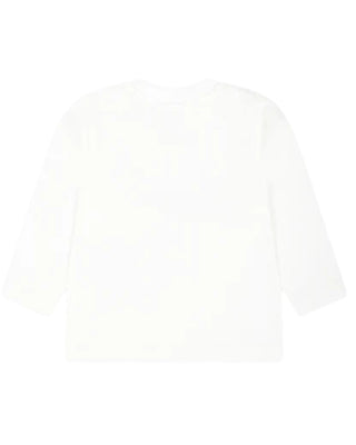 Moschino T-shirt a maniche lunghe con stampa Teddy MMO00R