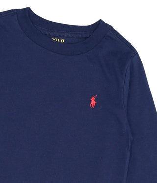Polo Ralph Lauren – T-Shirt mit Rundhalsausschnitt und Symbol vorne, 321843804004