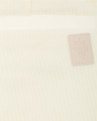 Eleventy Pantaloni avorio in velluto a coste EV6Q10-V0103