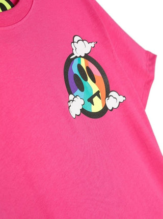 Barrow 033060 Girls Colourful Print Crew Neck Dress