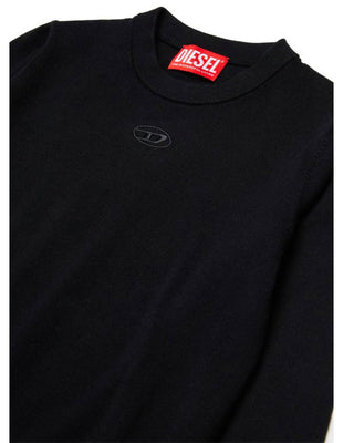 Diesel Maglia in cotone con logo Oval D J02277-RLAXU