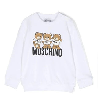 Moschino Felpa girocollo con stampa MSF04Q