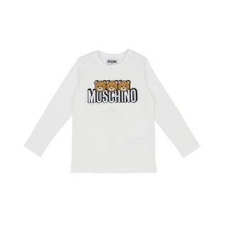 Moschino T-Shirt mit Rundhalsausschnitt und MOO000-Aufdruck