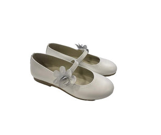 Panyno Ballerinas MIT BLUME e3404 mit Klettverschluss