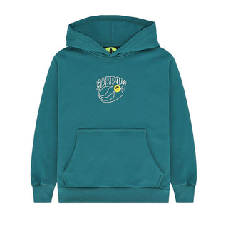 Barrow Felpa con cappuccio in cotone con logo e Smile F5BKJUHS223