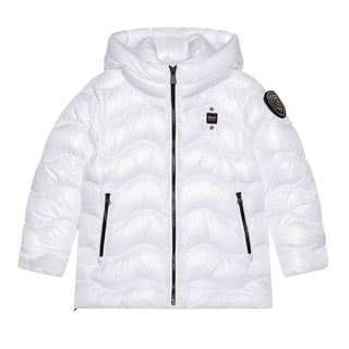 Blauer Giubbino Trapuntato 25WBLGC02394 A Onde Larose Da Bambina