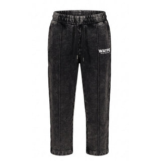 WAYPE Tuta Nera Effetto Stone Washed CFZW24 Per Bambino