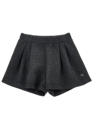 Monnalisa Shorts a pois glitter da bambina 11D407