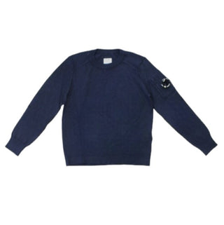 CP Company Crewneck Sweater 10CKKN036B In Cotton Yarn