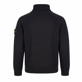 Stone Island Pullover mit hohem Kragen 7716504A2
