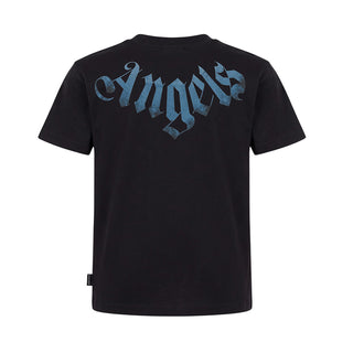 Palm Angels T-shirt Nera Con Stampa F6PAJBTH056/110 Per Bambini