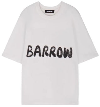 Barrow T-shirt with front logo F4BWUATH065