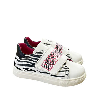 Moschino Sneakers Dettagli Zebrati 77334 Da Bambina