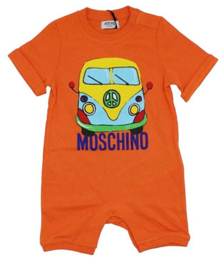 Moschino Romper WITH COLORFUL PRINTS MOS0259 WITH CLIPS