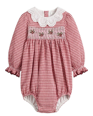 Dottor Kids Pagliaccetto con punto smock dk169