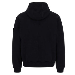 Stone Island Felpa Nera Con Cappuccio L2S156100023/V0029 Per Uomo