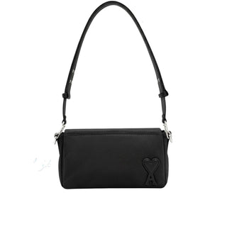 Amis Paris Borsa Porta Pranzo Marcel In Nylon Nero ULL710.AW0001/001