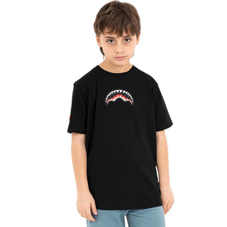 SPRAYGROUND T-shirt Nera Con Stampa SPY1515BLK Per Bambini