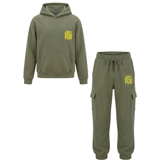 WAYPE Tuta Verde In Cotone CFRW07 Per Bambina