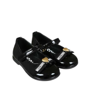 Moschino Ballerine Nastro Logato 78583 In Vernice