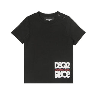 Dsquared2 T-shirt girocollo con logo stampato DQ0832-D00MV