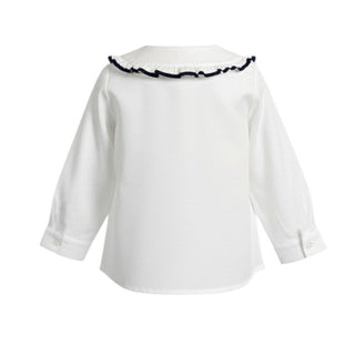 Arc-en-ciel Camicia In Cotone 1137B Con Colletto Da Neonata