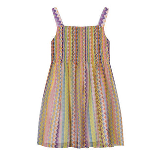 Missoni Abito In Misto Cotone E Seta Con Motivo A Zigzag MW1A72-K0216