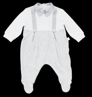 Il Gufo Onesie tp173m mit Clips auf der Rückseite